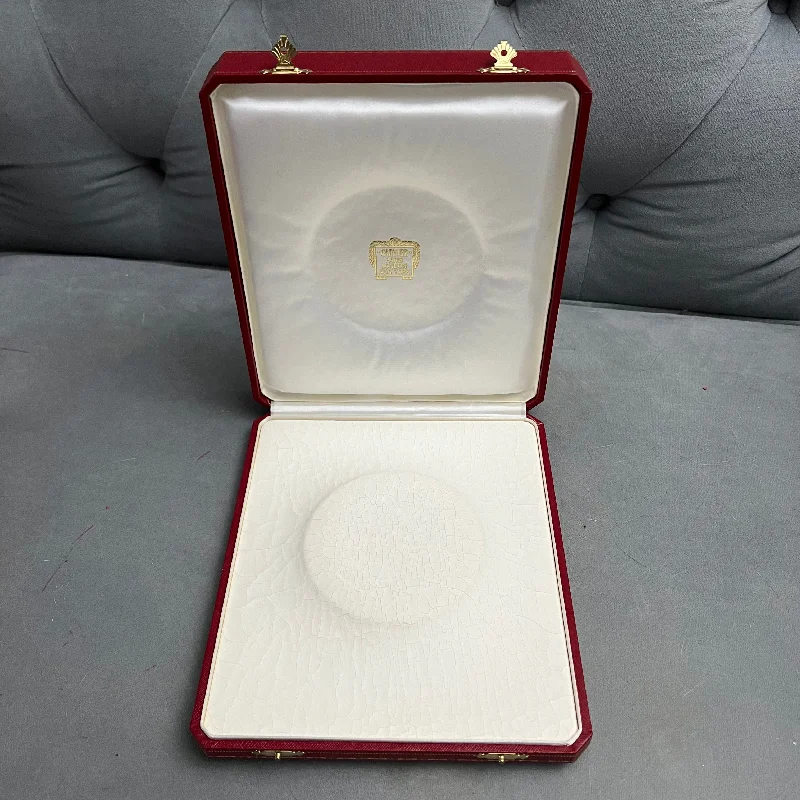 Vintage CARTIER Necklace Box 8.75x7.5x2 inches