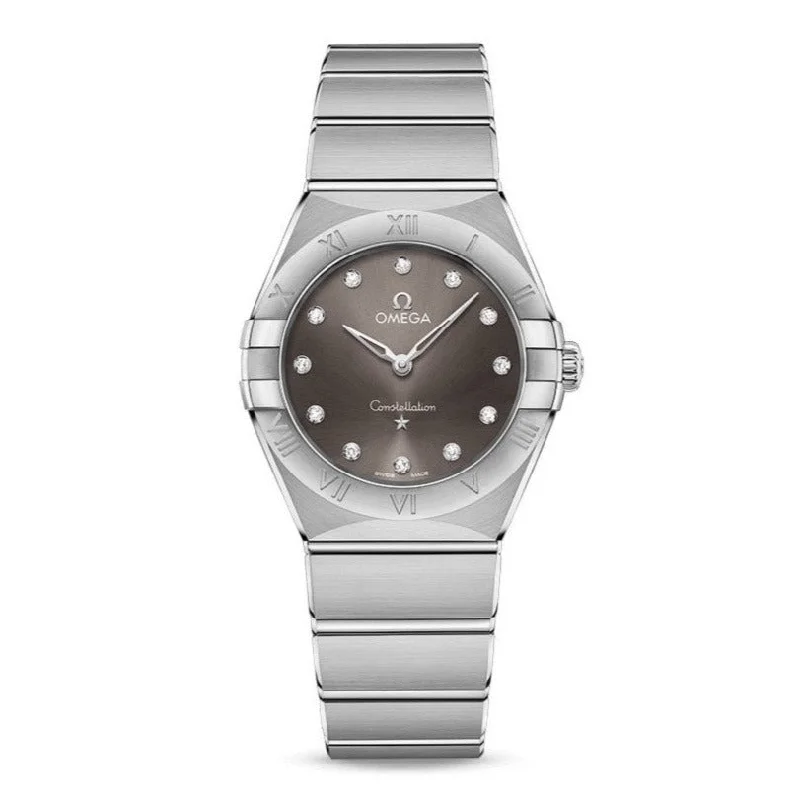 OMEGA Constellation Manhattan Quartz 28mm with Grey Dial