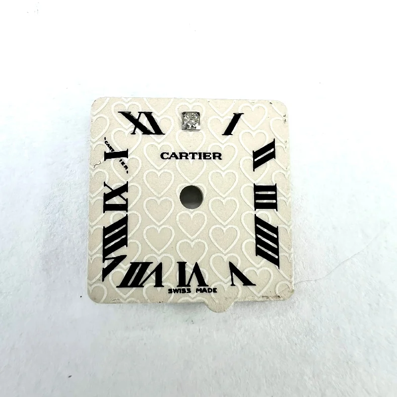 RARE! CARTIER LOVE Factory Diamond Dial 13.1x13.1mm