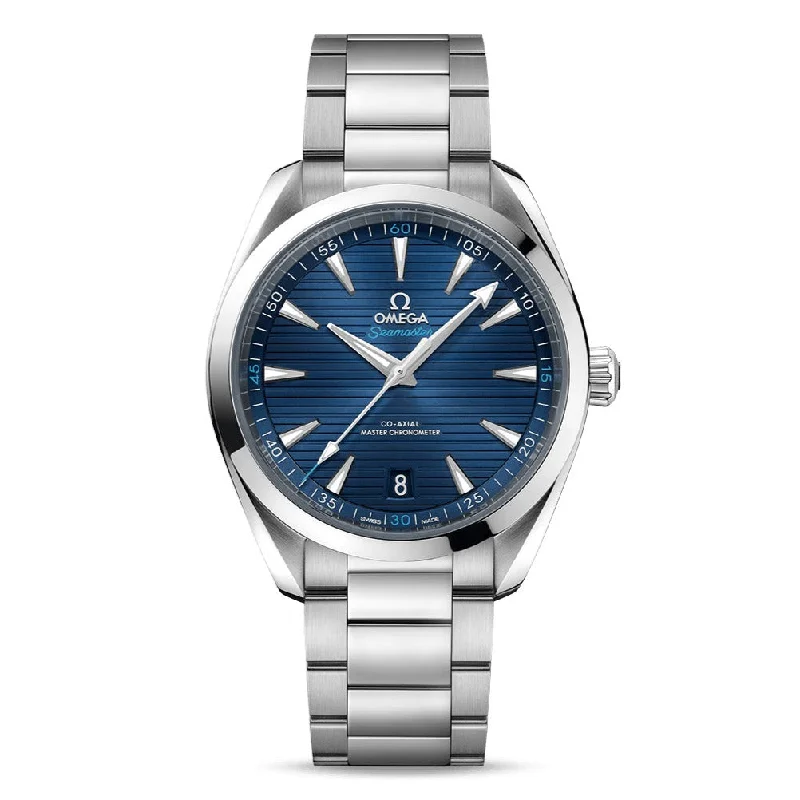 OMEGA Seamaster Aqua Terra 150m Master Co-Axial Chronometer 41mm with Blue Dial