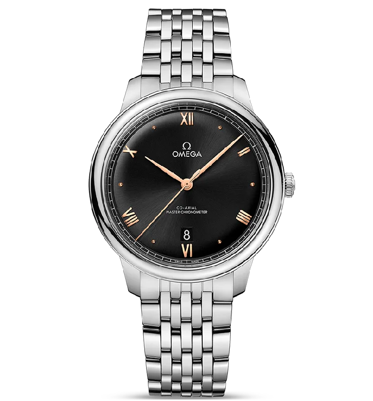 OMEGA De Ville Prestige Co-Axial Master Chronometer, 40mm with Black Dial