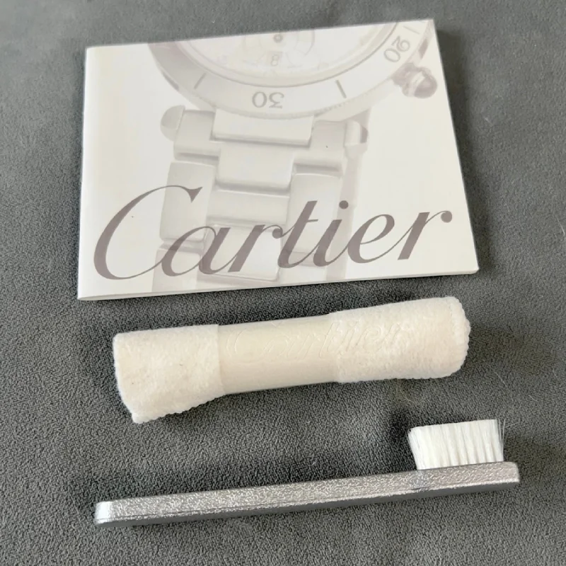 CARTIER Cleaning Cloth, Brush & Booklet