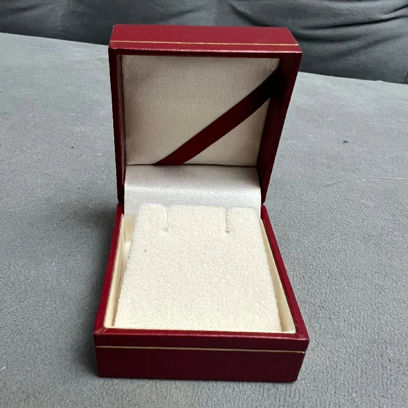 Vintage CARTIER Earrings/Cufflinks Box 2x1.80x1.25 inches 