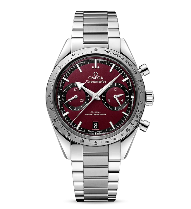 OMEGA Speedmaster '57 Co-Axial Master Chronometer Chronograph, 40.5mm with Burgundy Dial