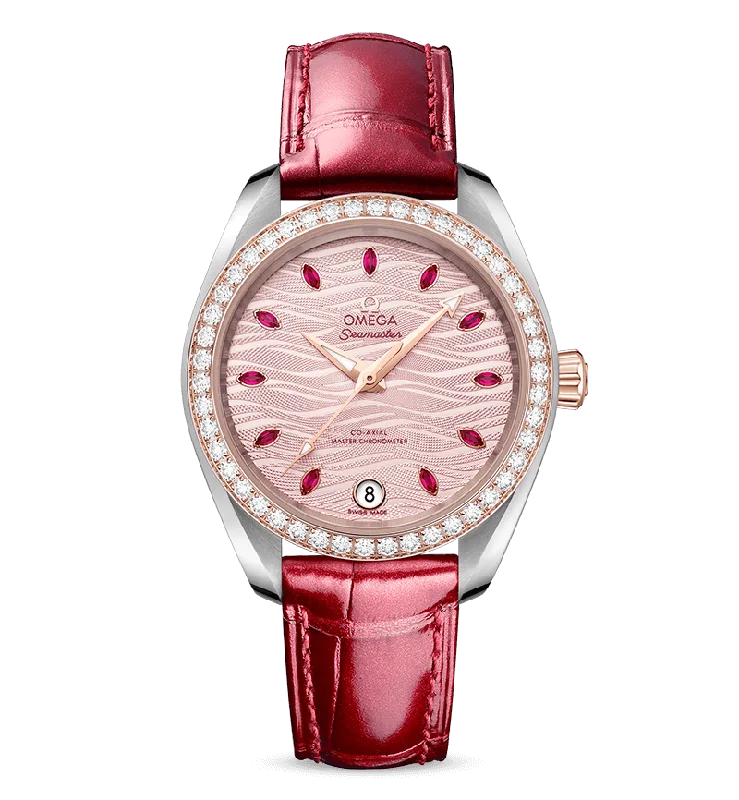 OMEGA Seamaster Aqua Terra, 34mm with Pink Dial