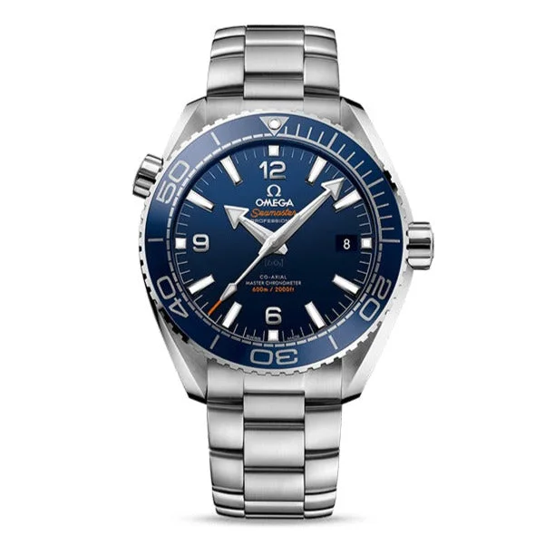 OMEGA Seamaster Planet Ocean 600m Co-Axial Master Chronometer 43.5mm with Blue Dial