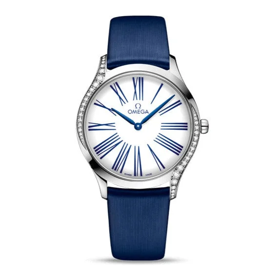 OMEGA De Ville Trésor Quartz 36mm with Blue Strap