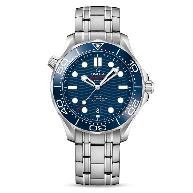 OMEGA Seamaster Diver 300m Co-Axial Master Chronometer 42mm with Blue Dial