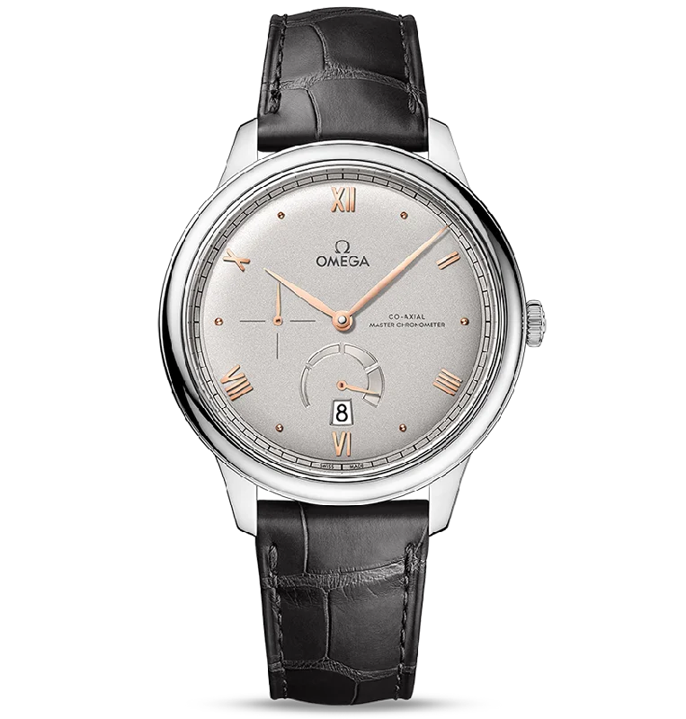 OMEGA De Ville Prestige Co-Axial Master Chronometer Power Reserve, 41mm with Matte Grey Dial