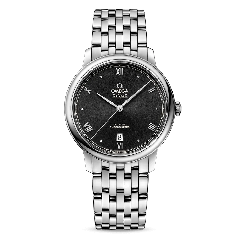 OMEGA De Ville Prestige Co-Axial Chronometer 40mm with Black Dial