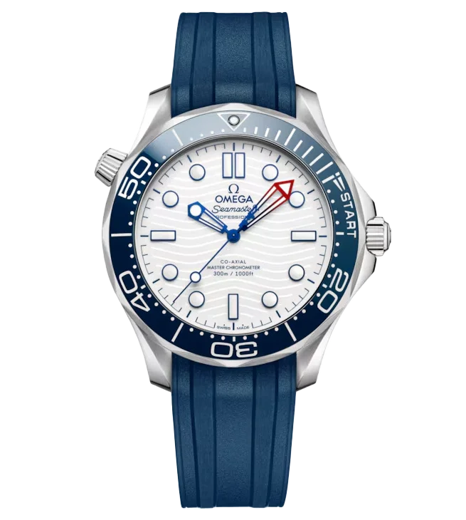 OMEGA Seamaster Diver 300m, 42mm with White Dial