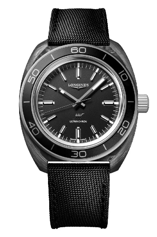 Longines Ultra-Chron Diver Carbon L2.839.4.52