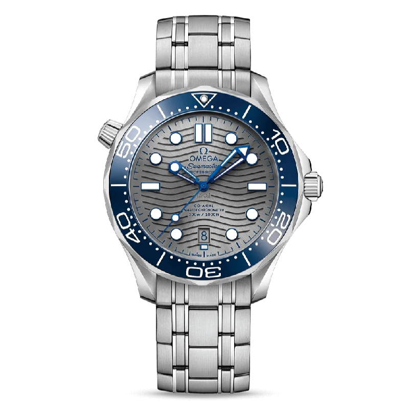 OMEGA Seamaster Diver 300m Co-Axial Master Chronometer 42mm, Stainless Steel and Blue