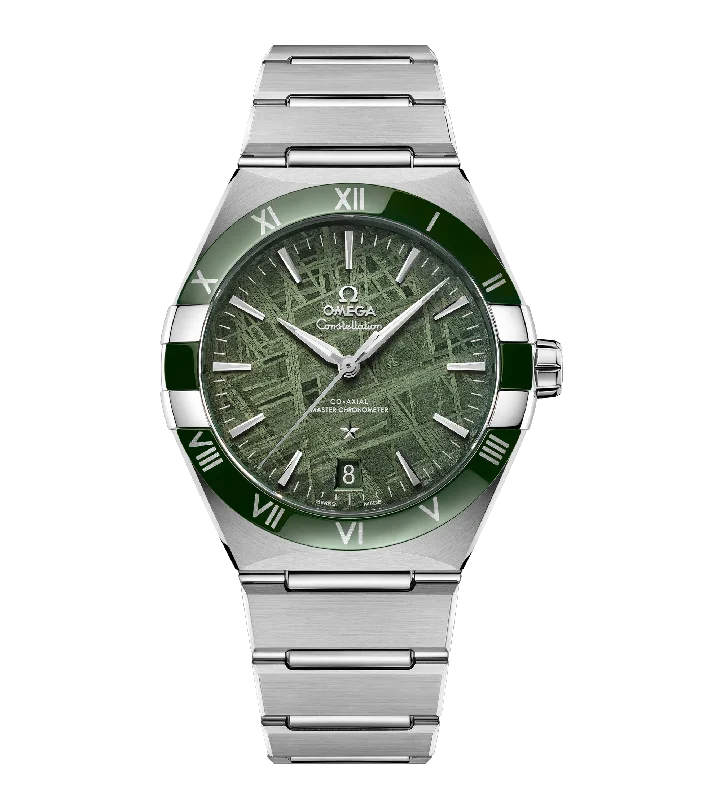 OMEGA Constellation, 41mm with Green Meteorite Dial