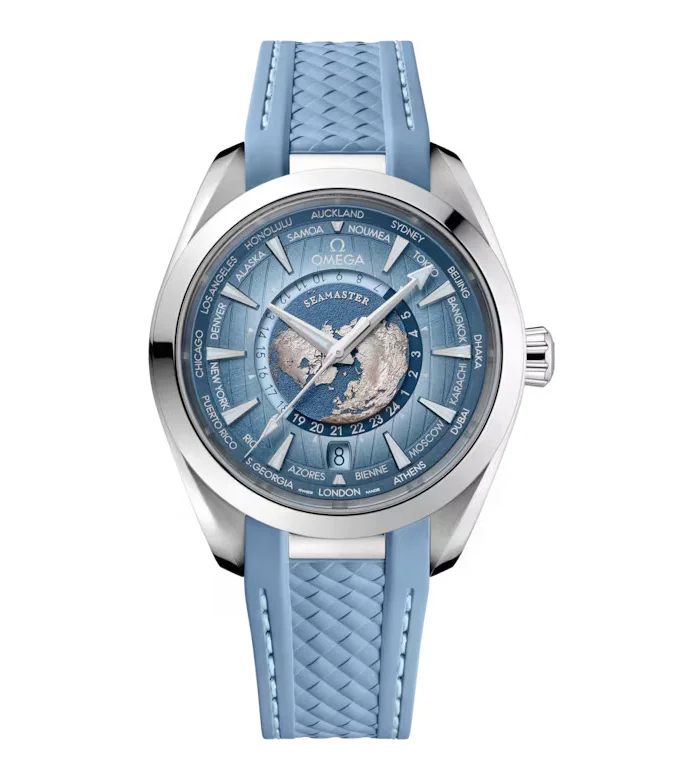 OMEGA Seamaster Aqua Terra 150m, 43mm with Blue Rubber Strap