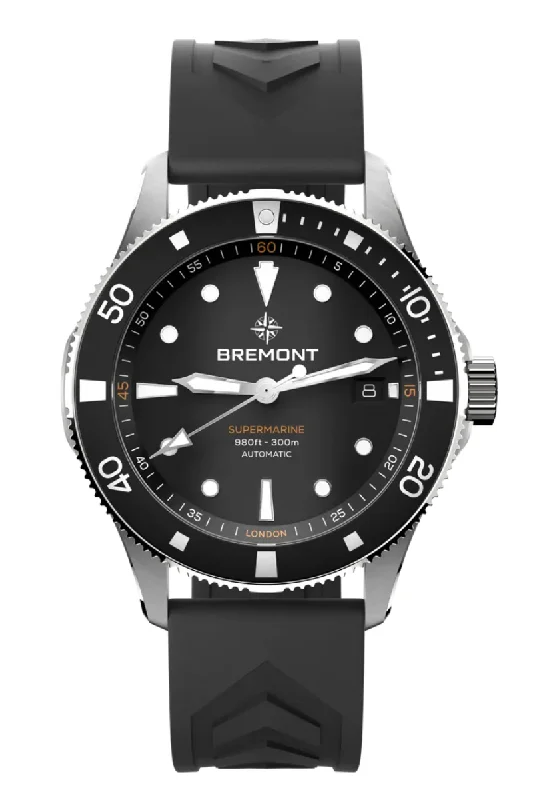 Bremont Supermarine 300M Date SM40-DT-SS-BK-R-S