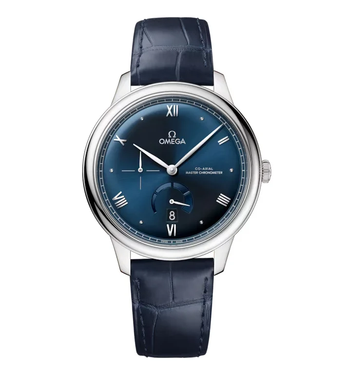 OMEGA De Ville Prestige, 41mm with Dark Blue Dial