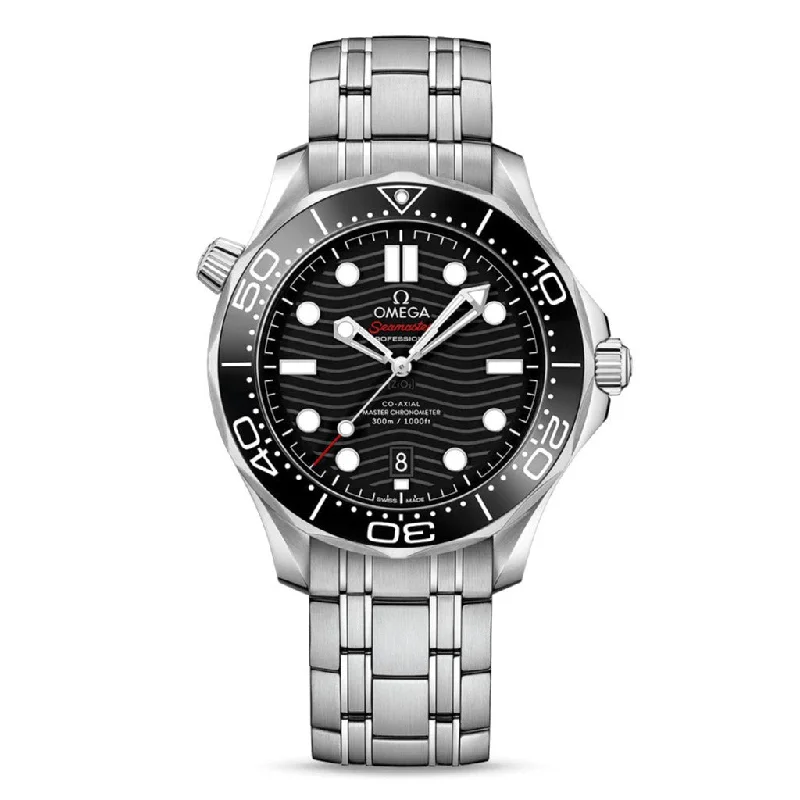 OMEGA Seamaster Diver 300m Co-Axial Master Chronometer 42mm with Black Dial